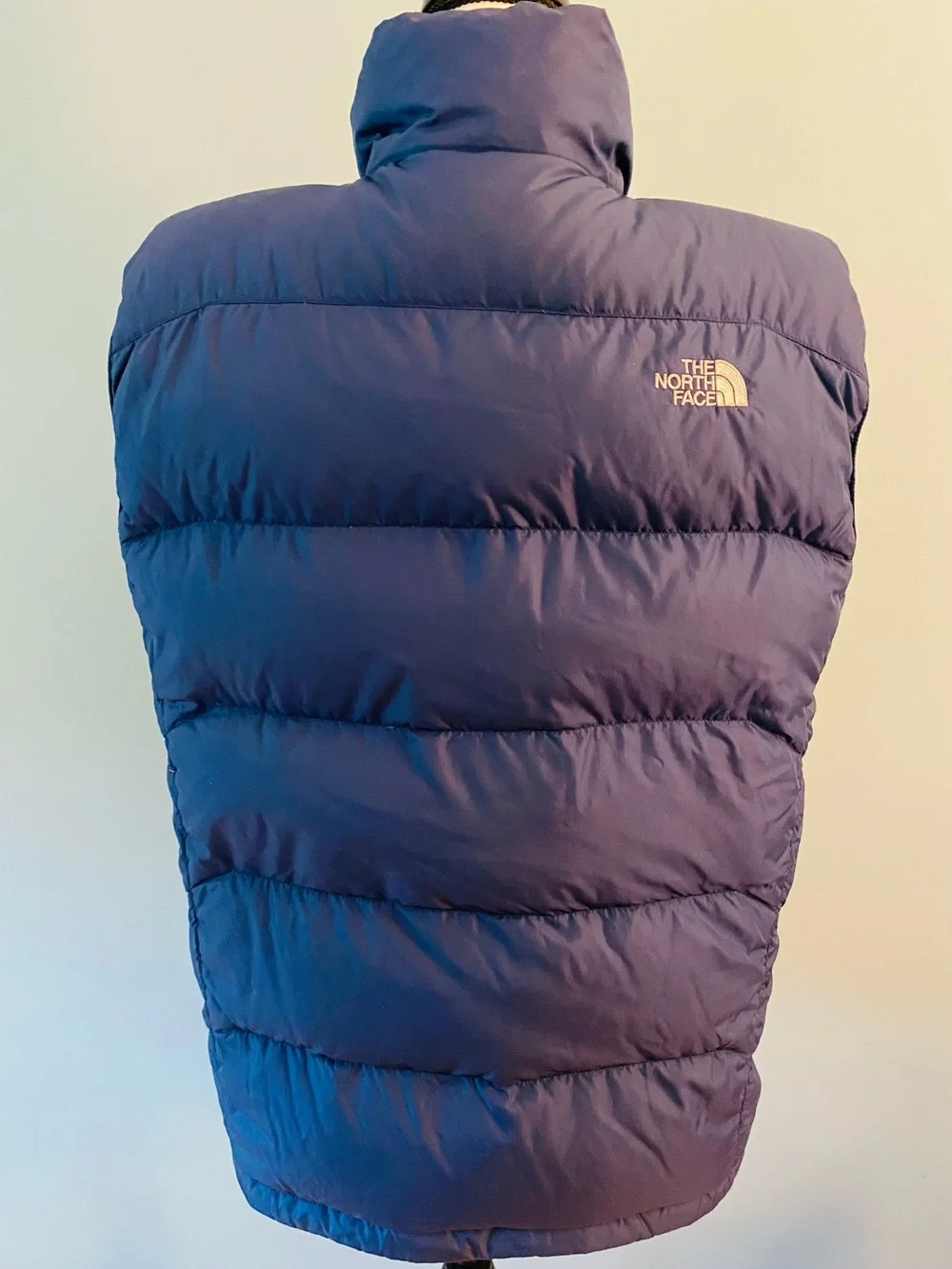 The North Face Men’s 550 Down Vest in Deep Blue Size Medium